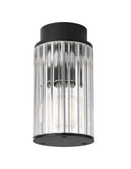 Argon NORFOLK 8773 plafon 1 pł., czarny + transparentny E27 (nie zawiera źródła światła) / 230V aluminium lakierowane, szk - produkt 2