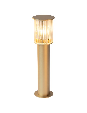 Argon NORFOLK 8753 garden standing lamp 1 fl., small, gold + transparent E27 (light source not included) / 230V al