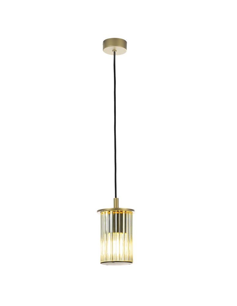 Outdoor pendant lamps - Argon NORFOLK 8755 garden pendant lamp 1 fl., gold + transparent E27 (light source not included) / 230V aluminum - product kolory-swiatla.pl 1