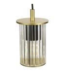 Outdoor pendant lamps - Argon NORFOLK 8755 garden pendant lamp 1 fl., gold + transparent E27 (light source not included) / 230V aluminum - product 3