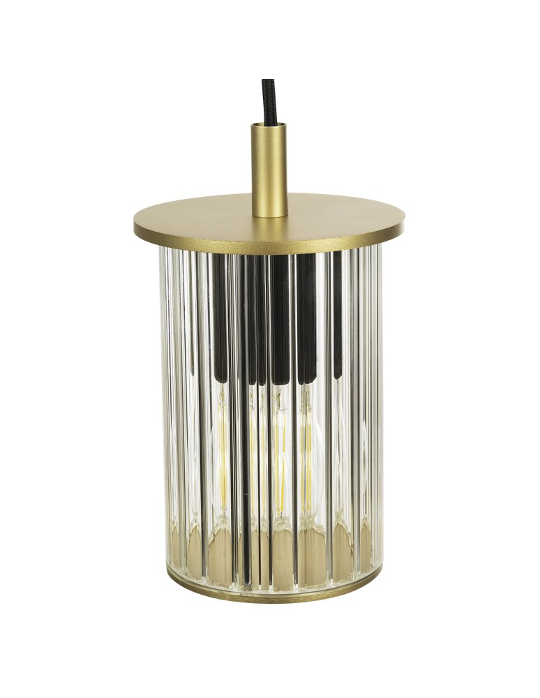 Outdoor pendant lamps - Argon NORFOLK 8755 garden pendant lamp 1 fl., gold + transparent E27 (light source not included) / 230V aluminum - product kolory-swiatla.pl 3
