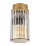Outdoor ceiling lamps - Argon NORFOLK 8774 plafond 1 fl., gold + transparent E27 (light source not included) / 230V lacquered aluminum, glass - product 2