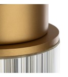 Outdoor ceiling lamps - Argon NORFOLK 8774 plafond 1 fl., gold + transparent E27 (light source not included) / 230V lacquered aluminum, glass - product 5