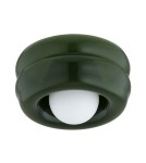 Designer wall lamps - Argon TEVO 8810 wall lamp 1 pł., bottle green, opal mat G9 (light source not included) / 230V glass - product 2