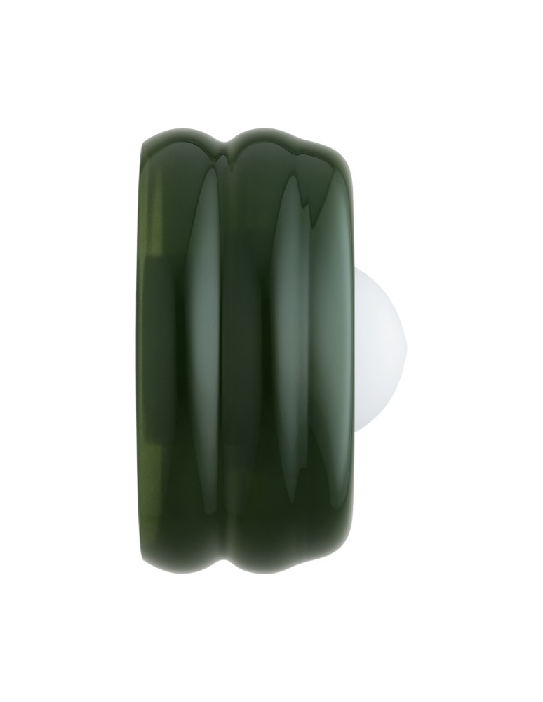 Designer wall lamps - Argon TEVO 8810 wall lamp 1 pł., bottle green, opal mat G9 (light source not included) / 230V glass - product kolory-swiatla.pl 3