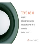 Designer wall lamps - Argon TEVO 8810 wall lamp 1 pł., bottle green, opal mat G9 (light source not included) / 230V glass - product 7