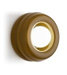 Designer wall lamps - Argon TEVO 8811 wall lamp 1 pł., opaque amber, opal matt G9 (light source not included) / 230V glass - product 1