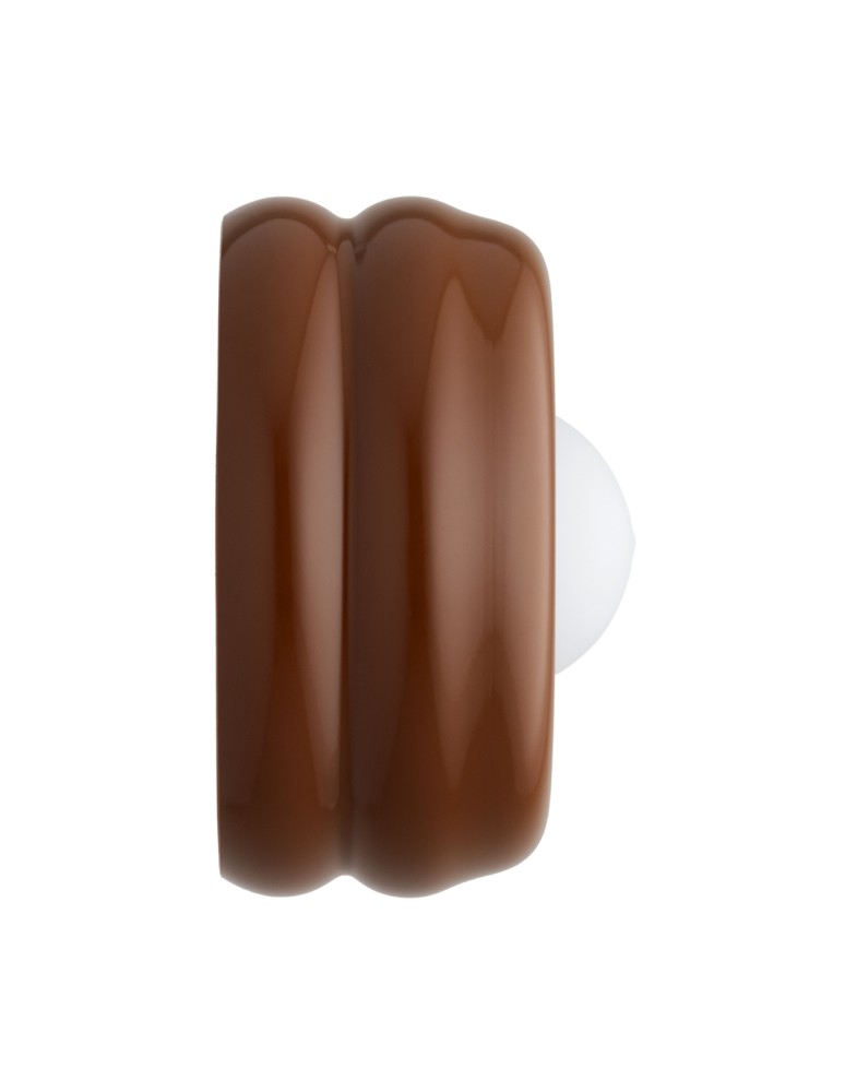 Designer wall lamps - Argon TEVO 8812 wall lamp 1 fl., terracotta, opal mat G9 (light source not included) / 230V glass - product kolory-swiatla.pl 2