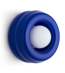 Designer wall lamps - Argon TEVO 8813 wall lamp 1 pł., cobalt, opal mat G9 (light source not included) / 230V glass - product 2