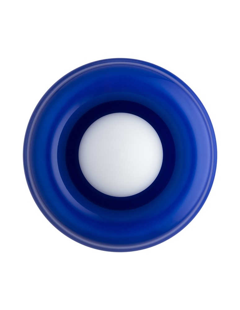 Designer wall lamps - Argon TEVO 8813 wall lamp 1 pł., cobalt, opal mat G9 (light source not included) / 230V glass - product kolory-swiatla.pl 3