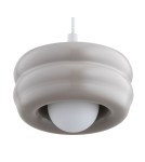 Single pendant lamps - Argon TEVO 8814 1-light pendant lamp, sand cashmere, opal mat G9 (light source not included) / 230V glass, lacquered steel - product 2