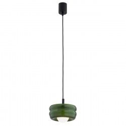 Argon TEVO 8815 lampa wisząca 1 pł., butelkowa zieleń, opal mat G9 (nie zawiera źródła światła) / 230V szkło, stal laki