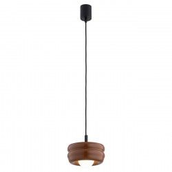 Argon TEVO 8817 lampa wisząca 1 pł., terakota, opal mat G9 (nie zawiera źródła światła) / 230V szkło, stal lakierowana