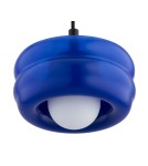 Single pendant lamps - Argon TEVO 8818 1 pł. pendant lamp, cobalt, opal mat G9 (light source not included) / 230V glass, lacquered steel - product 2