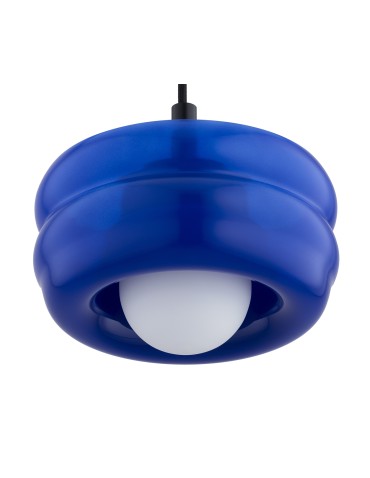 Argon TEVO 8818 lampa wiszaca 1 pł., kobalt, opal mat G9 (nie zawiera źródła światła) / 230V szkło, stal lakierowana - produkt 2