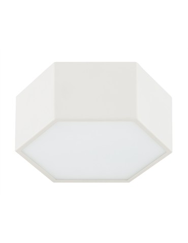 Argon LIBERO 8781 LED plafond, cream white LED (integrated) 230V / 1150 lm / 3000 K lacquered steel, glass - product 2