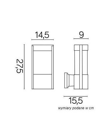 SU-MA ELIS TY 0651 AL Wall lamp. - product 2