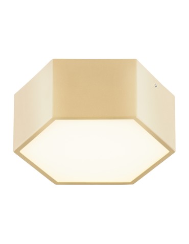 Argon LIBERO 8808 LED plafond, gold LED (integrated) 230V / 1150 lm / 3000 K lacquered steel, glass