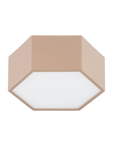 Argon LIBERO 8782 LED plafond, juicy peach / reach peach LED (integrated) 230V / 1150 lm / 3000 K lacquered steel, grey - product 2