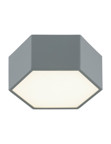 Argon LIBERO 8784 LED plafond, dark sage / night sage LED (integrated) 230V / 1150 lm / 3000 K lacquered steel, glass