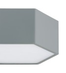 Geometric ceiling lamps - Argon LIBERO 8784 LED plafond, dark sage / night sage LED (integrated) 230V / 1150 lm / 3000 K lacquered steel, glass - product 4