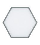 Geometric ceiling lamps - Argon LIBERO 8784 LED plafond, dark sage / night sage LED (integrated) 230V / 1150 lm / 3000 K lacquered steel, glass - product 5