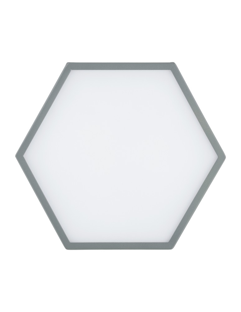 Geometric ceiling lamps - Argon LIBERO 8784 LED plafond, dark sage / night sage LED (integrated) 230V / 1150 lm / 3000 K lacquered steel, glass - product kolory-swiatla.pl 5