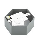 Geometric ceiling lamps - Argon LIBERO 8784 LED plafond, dark sage / night sage LED (integrated) 230V / 1150 lm / 3000 K lacquered steel, glass - product 7