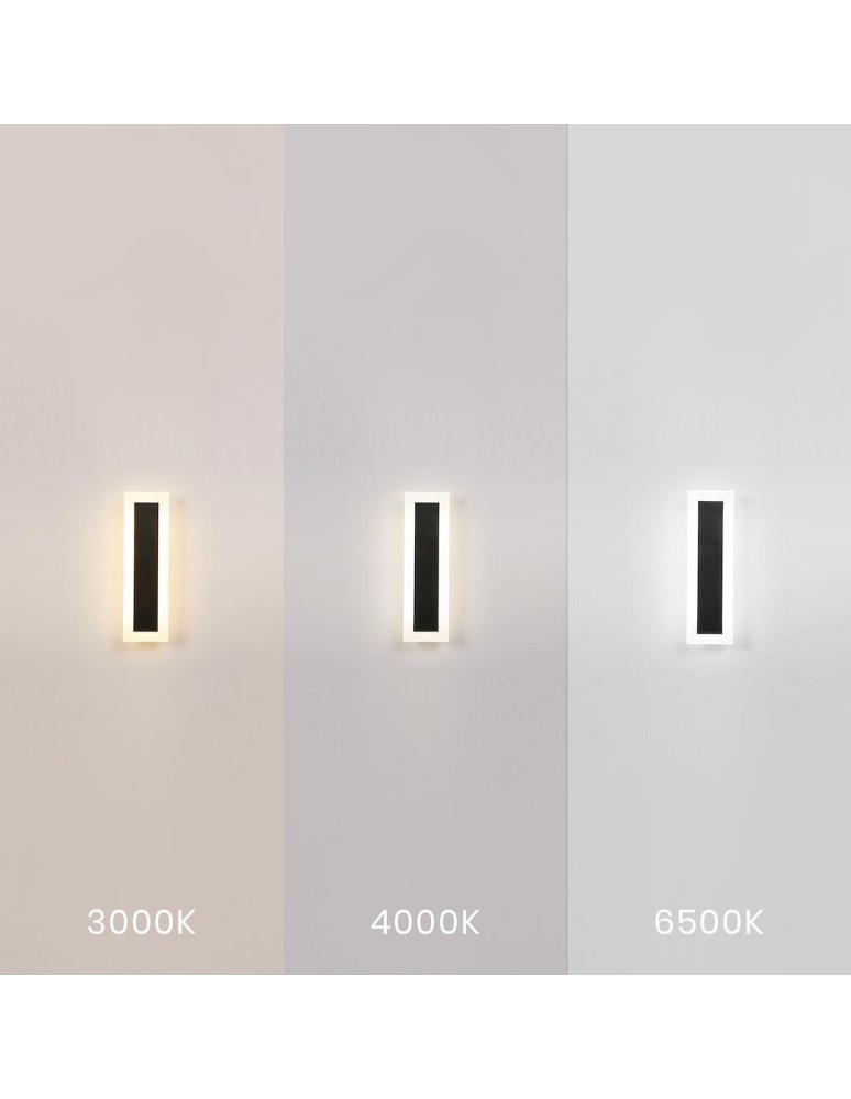Outdoor wall lamps - Milagro Wow wall lamp 10W 3CCT IP54 30cm ML1722 - product kolory-swiatla.pl 3