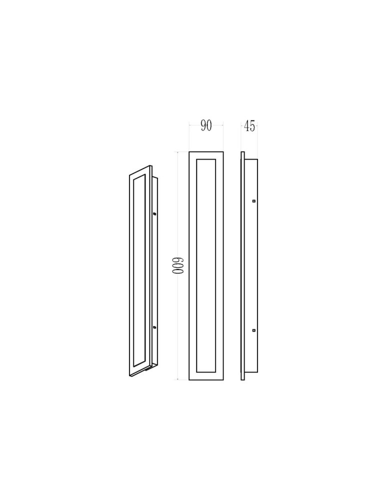Milagro Kinkiet Wow 20W 3CCT IP54 60cm ML1723