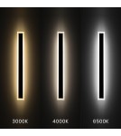 Outdoor wall lamps - Milagro Wow wall lamp 25W 3CCT IP54 100cm ML1724 - product 2