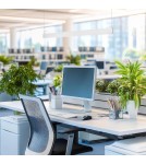 Pendant lamps over the island - Milagro LINEA White 36W LED 3000K-4000K-5700K pendant lamp ML1783. - product 4