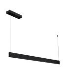 Pendant lamps over the island - Milagro LINEA Black 36W LED 3000K-4000K-5700K pendant lamp ML1784. - product 1