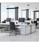 Pendant lamps over the island - Milagro LINEA Black 36W LED 3000K-4000K-5700K pendant lamp ML1784. - product 4