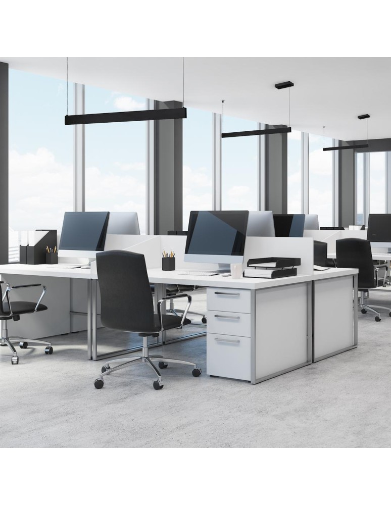 Pendant lamps over the island - Milagro LINEA Black 36W LED 3000K-4000K-5700K pendant lamp ML1784. - product kolory-swiatla.pl 4