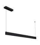 Pendant lamps over the island - Milagro LINEA Black 36W LED 3000K-4000K-5700K pendant lamp ML1784. - product 6
