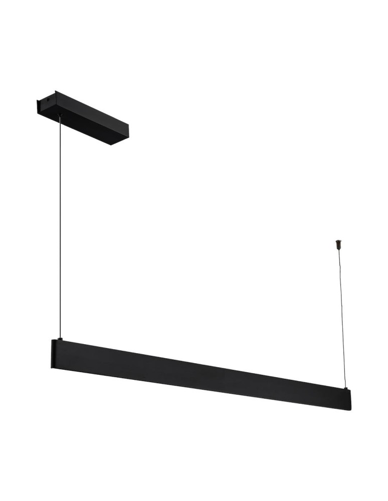 Pendant lamps over the island - Milagro LINEA Black 36W LED 3000K-4000K-5700K pendant lamp ML1784. - product kolory-swiatla.pl 6