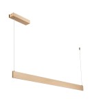 Pendant lamps over the island - Milagro LINEA Gold 36W LED pendant lamp 3000K-4000K-5700K ML1785. - product 1