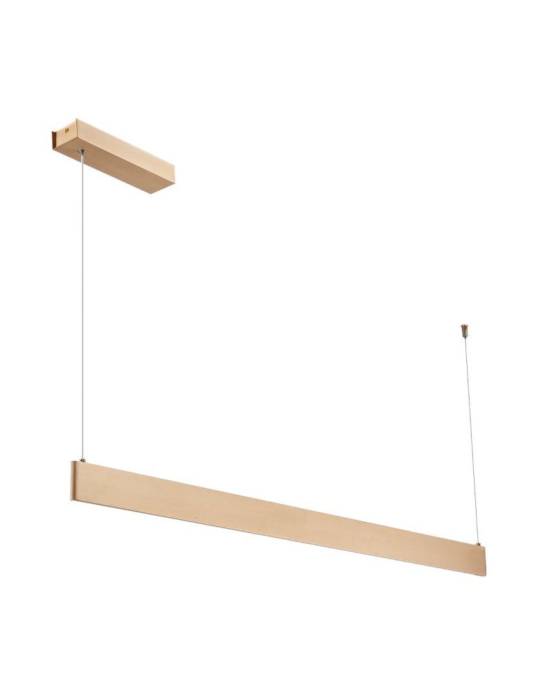 Pendant lamps over the island - Milagro LINEA Gold 36W LED pendant lamp 3000K-4000K-5700K ML1785. - product kolory-swiatla.pl 6