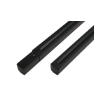 3 phase buses - Azzardo Track Set 2m Black 3F busbar with end feed and end cap AZ2992 - product 1