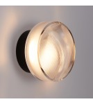 Step Into Design Lampa ścienna CARMELLO LED transparentna czarna 13,5 cm ST-DL-8535 black