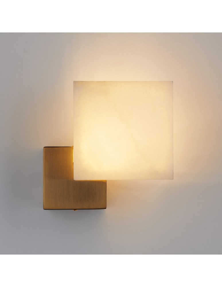 Step Into Design Lampa ścienna CUBO LED złota 18 cm ST-DL-8537 gold