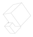 Step Into Design Lampa ścienna CUBO LED złota 18 cm ST-DL-8537 gold