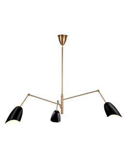 Step Into Design RAGNO pendant lamp black 150 cm ST-8625P black - product 2