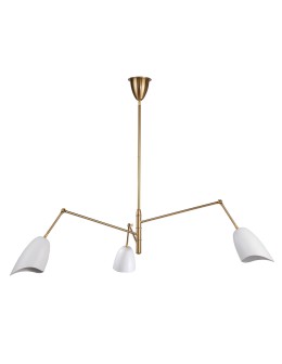 Step Into Design Lampa wisząca RAGNO biała 150 cm ST-8625P white