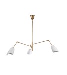 Modern pendant lamps - Step Into Design RAGNO pendant lamp white 150 cm ST-8625P white - product 4