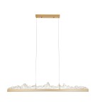 Pendant lamps over the island - Step Into Design MONTANA LONG LED pendant lamp gold 125 cm ST-6490P/L. - product 1