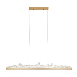 Step Into Design Lampa wisząca MONTANA LONG LED złota 125 cm ST-6490P/L