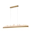 Pendant lamps over the island - Step Into Design MONTANA LONG LED pendant lamp gold 125 cm ST-6490P/L. - product 2