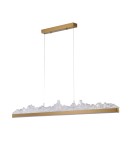 Pendant lamps over the island - Step Into Design MONTANA LONG LED pendant lamp gold 125 cm ST-6490P/L. - product 3